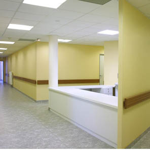 Les murs pvc pour les bâtiments de santé